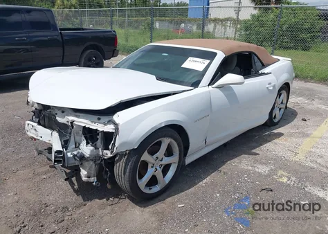 2015 Chevrolet Camaro 1Lt из США, поврежденный, VIN 2G1FD3D39F9277676